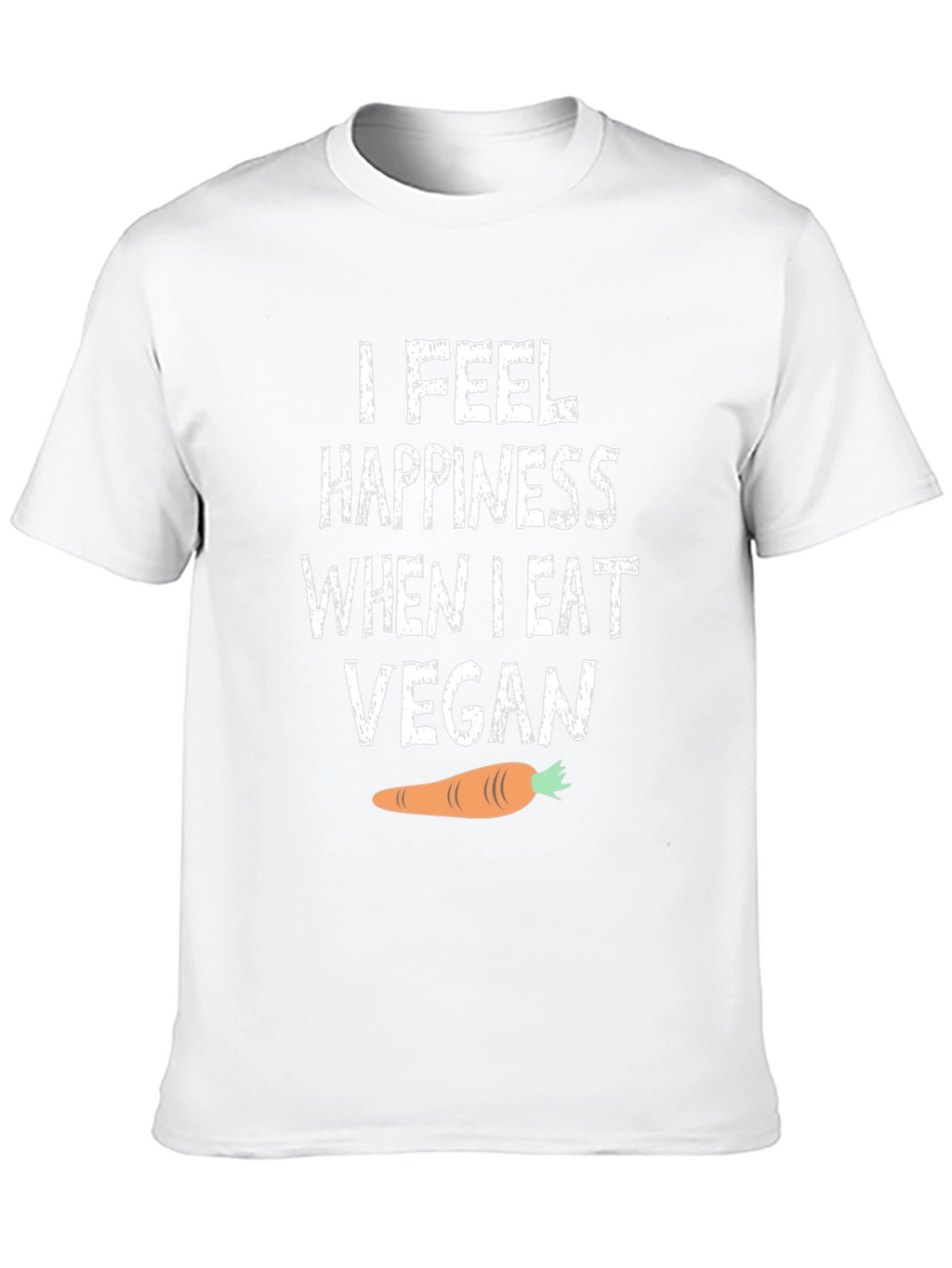 Vegan Happiness T-Shirt - Soft Cotton Tee