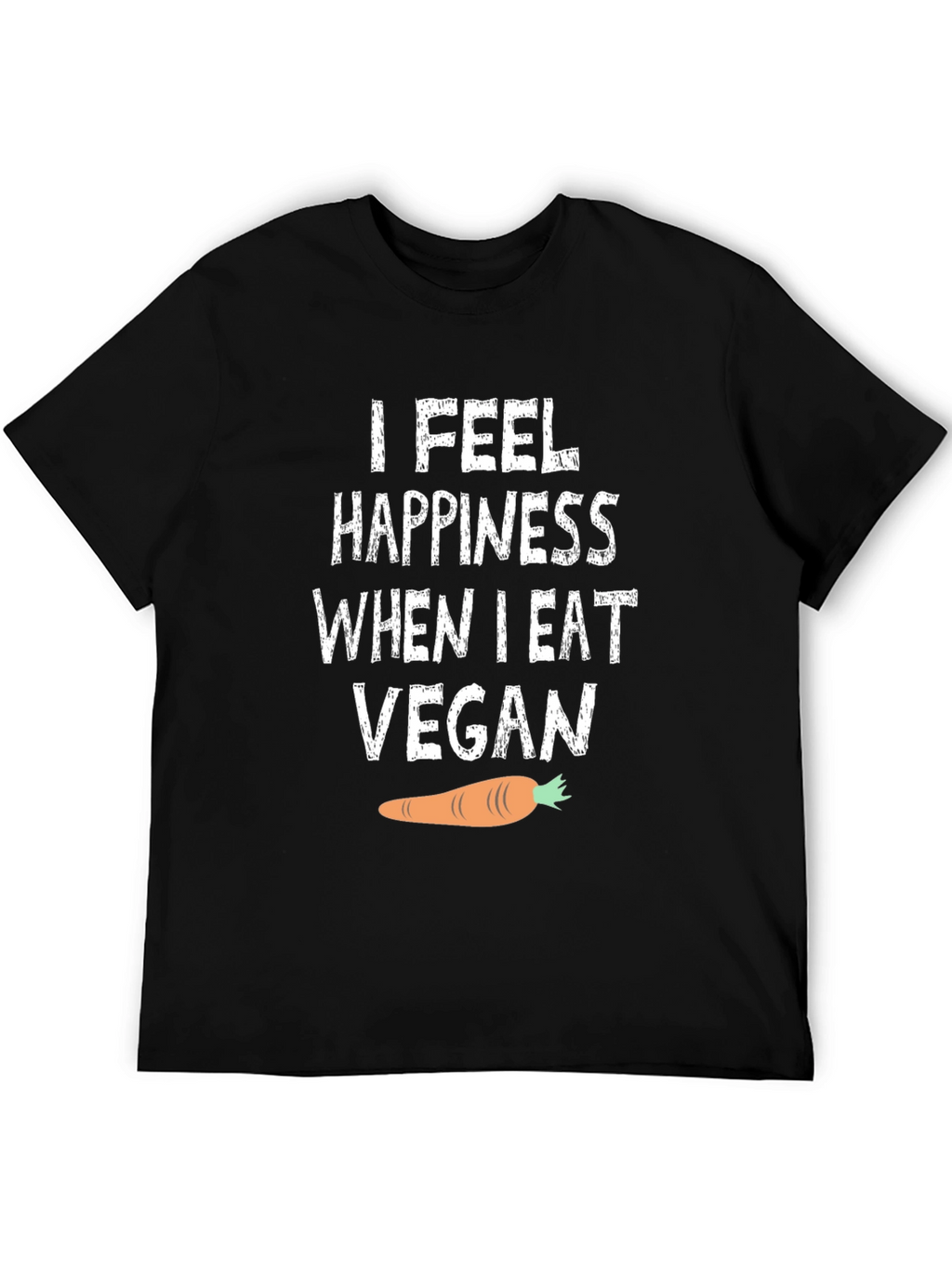 Vegan Happiness T-Shirt - Soft Cotton Tee