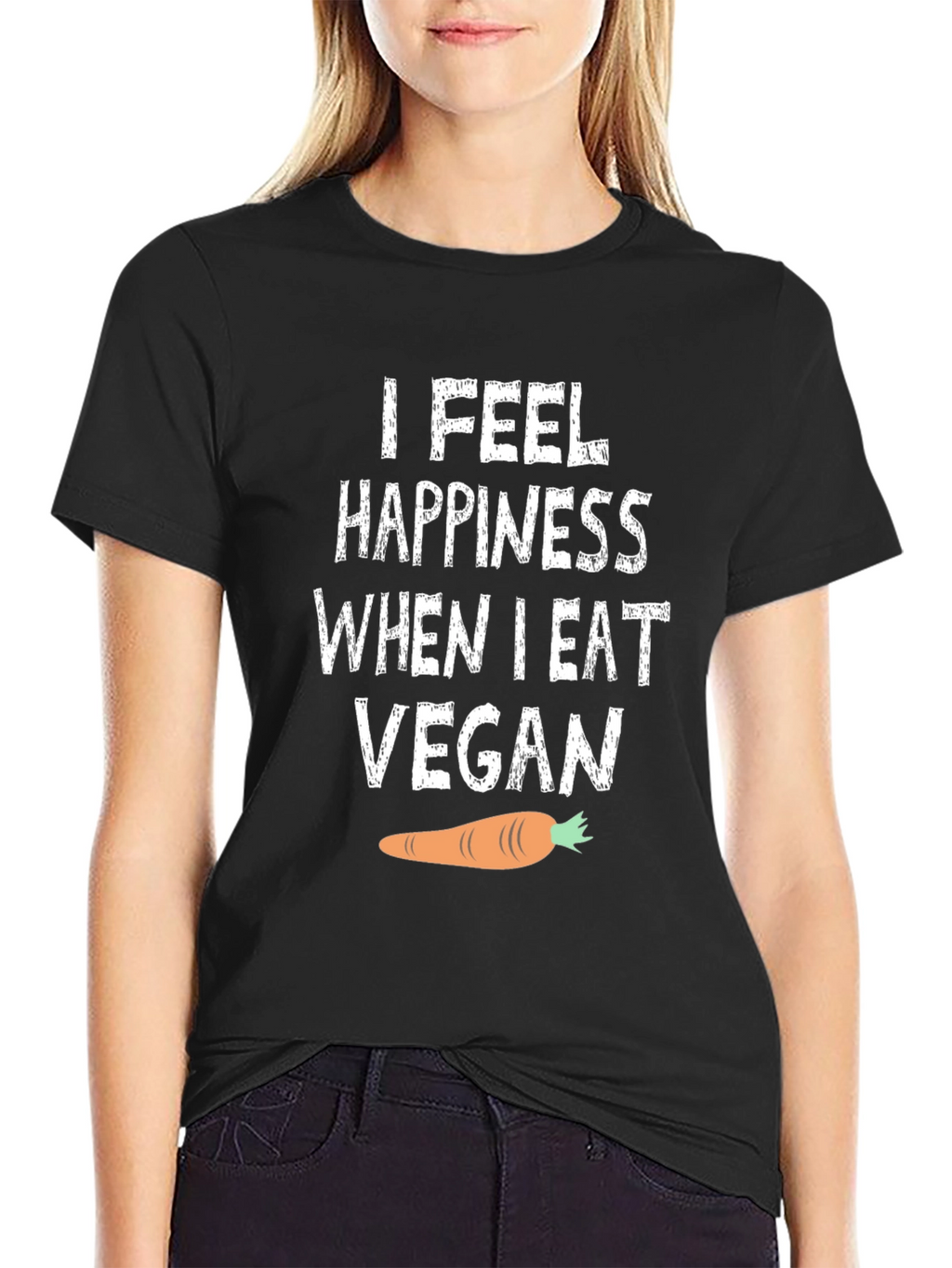 Vegan Happiness T-Shirt - Soft Cotton Tee
