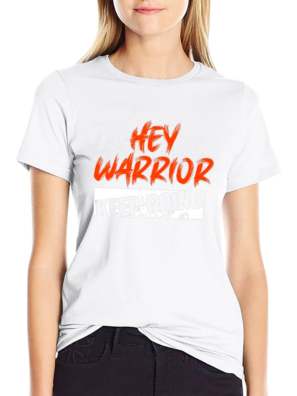 Hey Warrior Keep Going T-Shirt