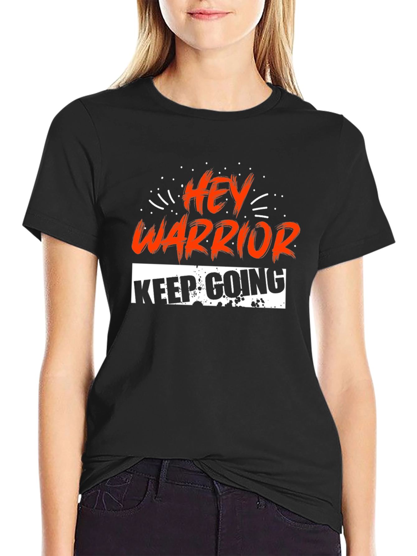 Hey Warrior Keep Going T-Shirt