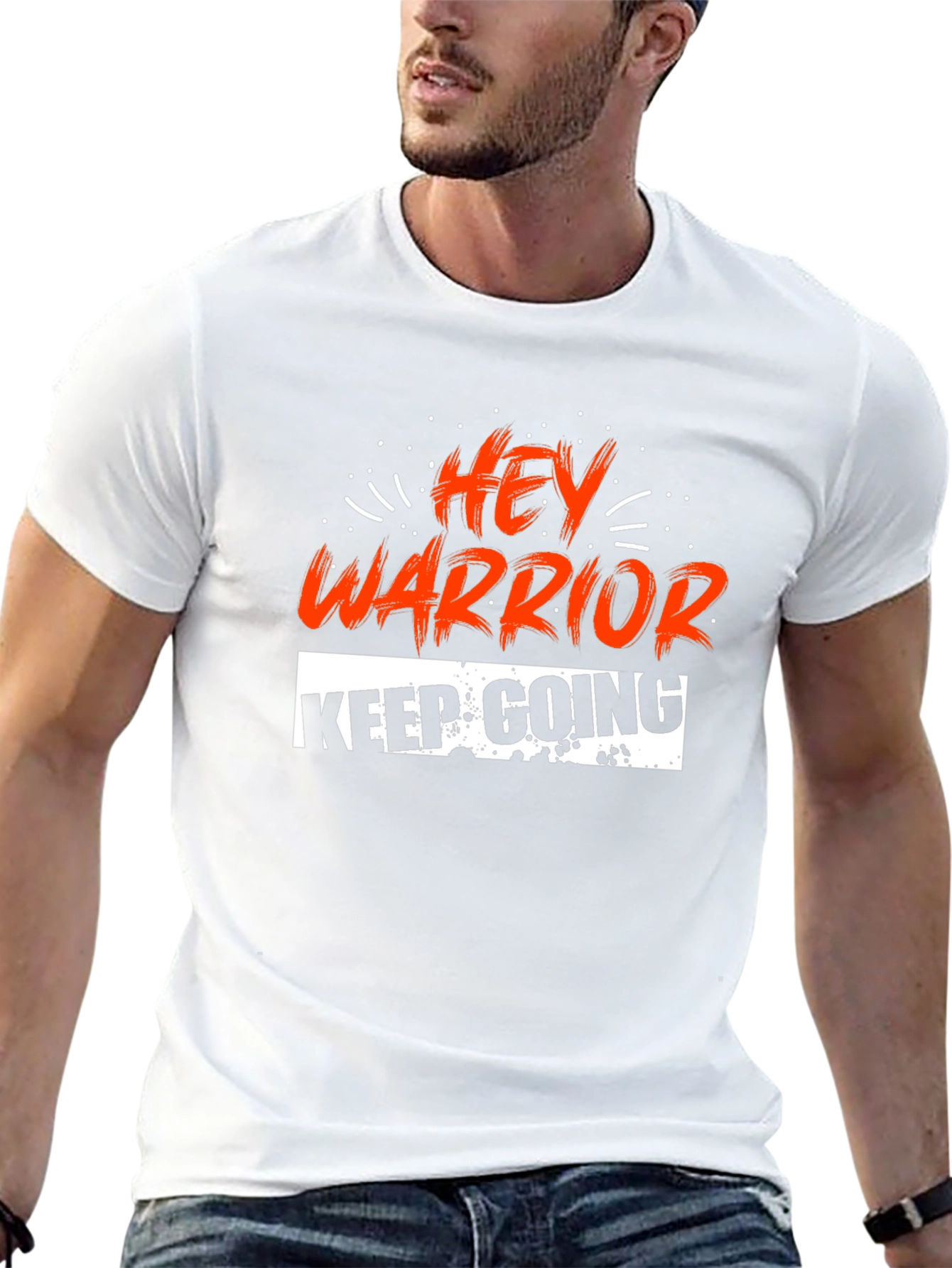 Hey Warrior Keep Going T-Shirt