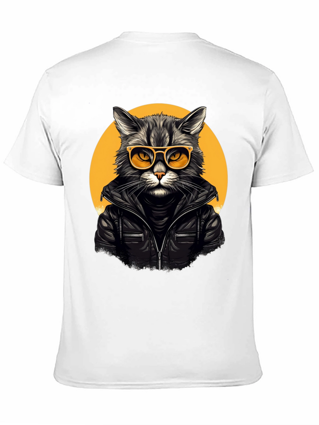 Cool Cat Biker T-Shirt
