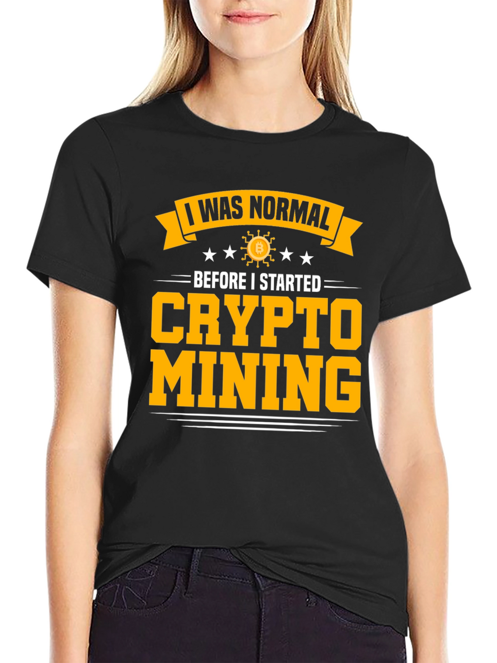 Crypto Mining T-Shirt - Funny Bitcoin Tee