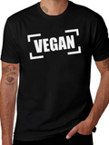 Vegan Graphic T-Shirt - Bold Vegan Statement Tee
