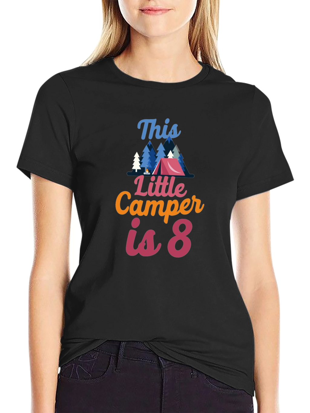 This Little Camper is 8 T-Shirt