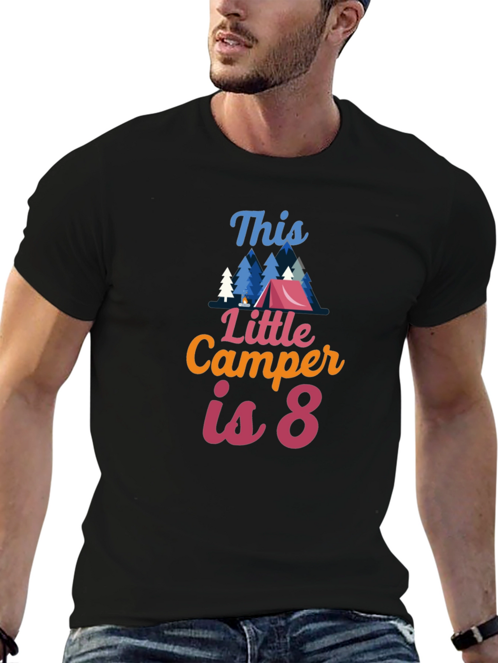 This Little Camper is 8 T-Shirt