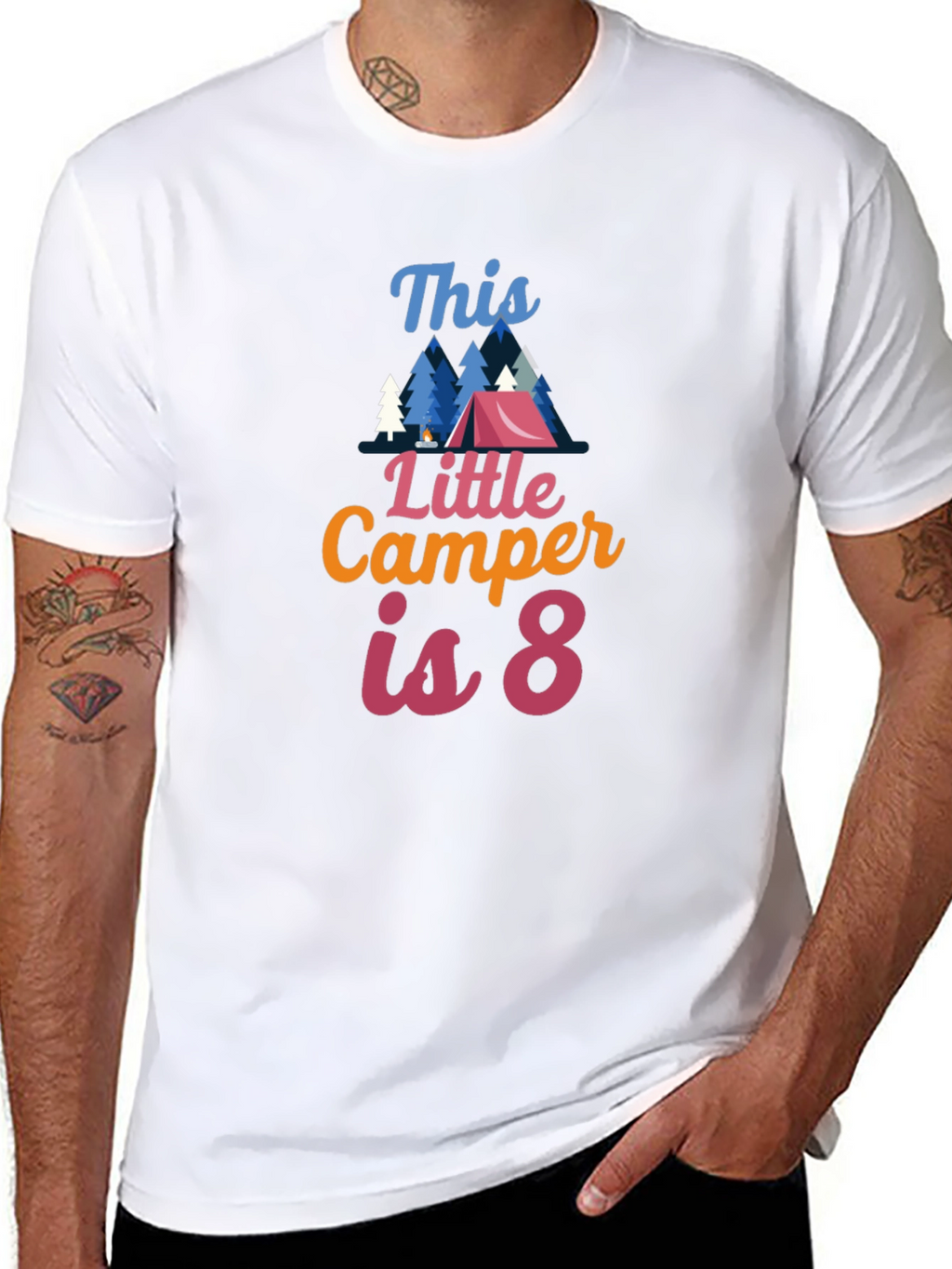 This Little Camper is 8 T-Shirt
