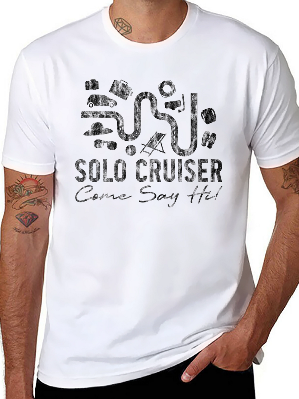 Solo Cruiser T-Shirt - Cruise Vacation Apparel