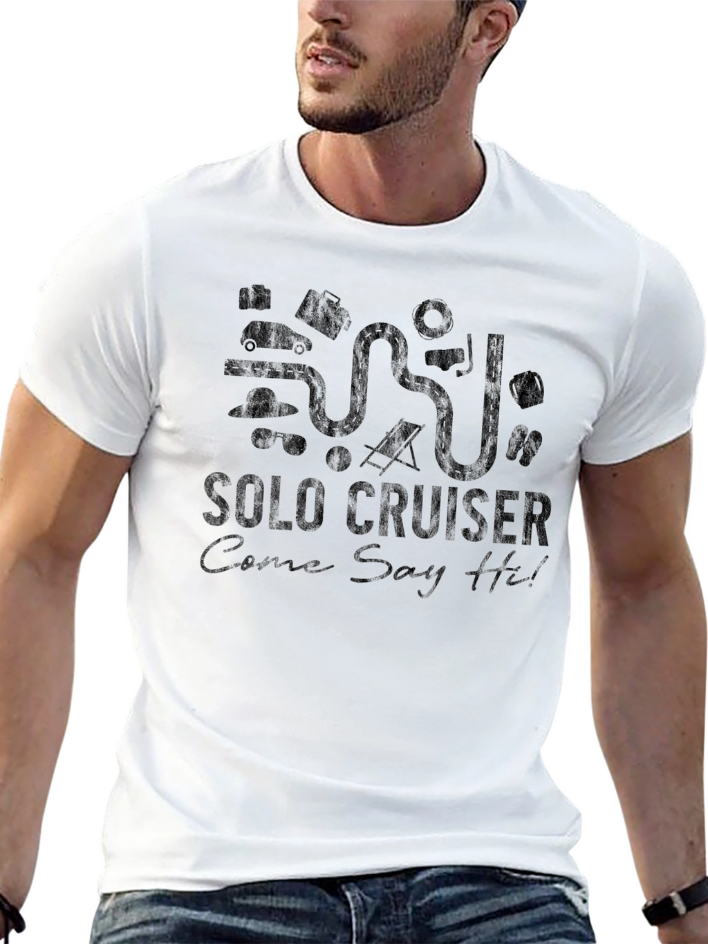 Solo Cruiser T-Shirt - Cruise Vacation Apparel