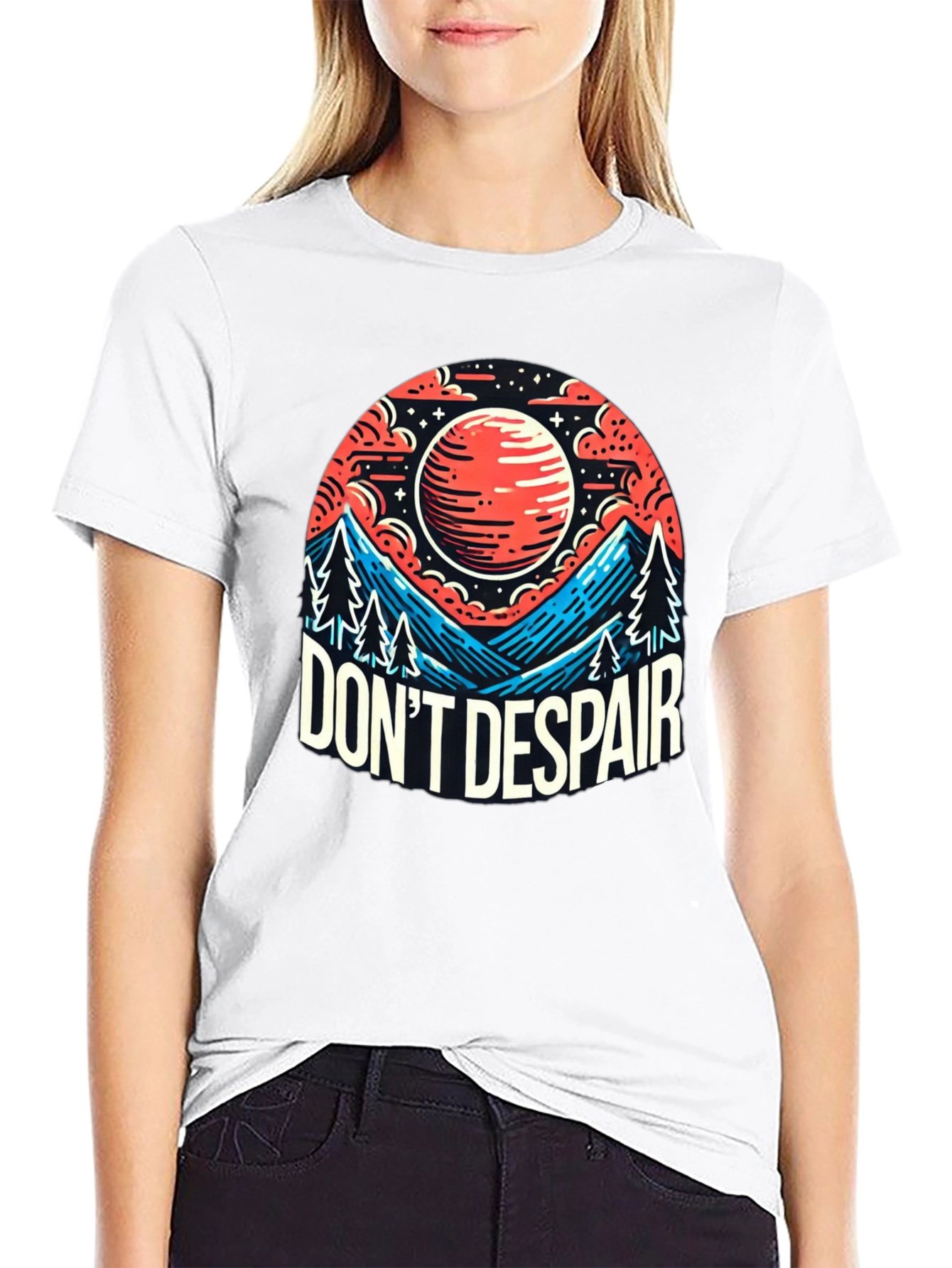 Dont Despair Graphic T-Shirt - Motivational Tee