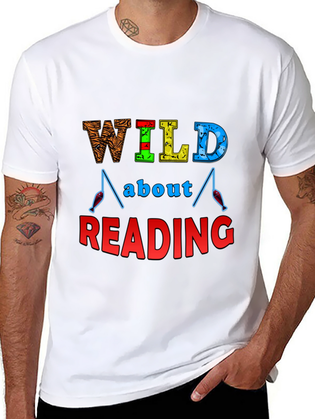Wild About Reading T-Shirt