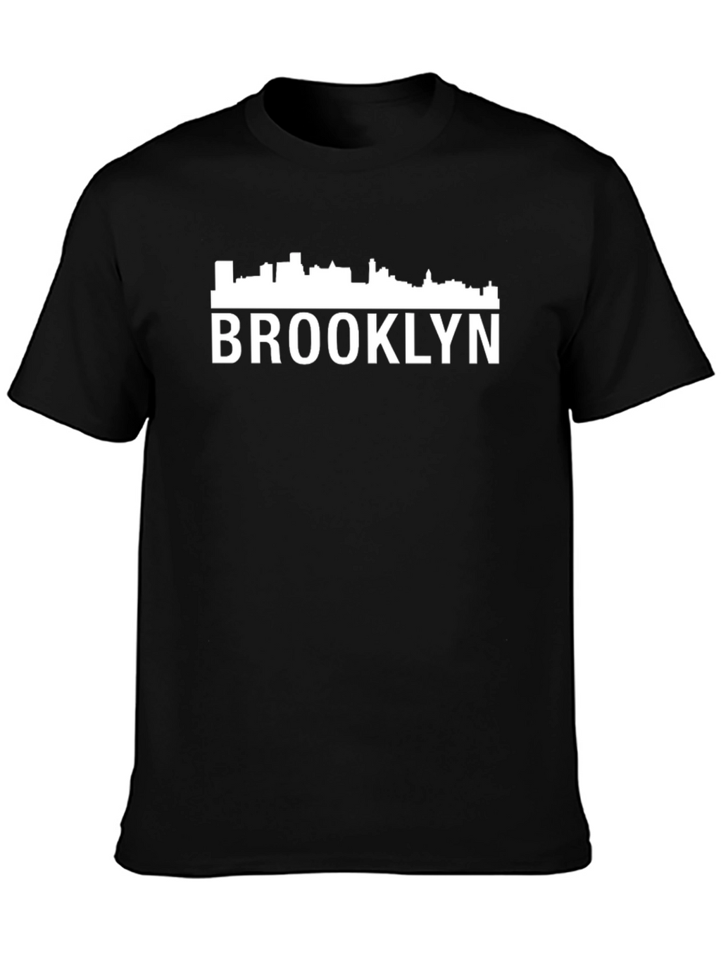 Brooklyn Skyline Graphic Tee - Black