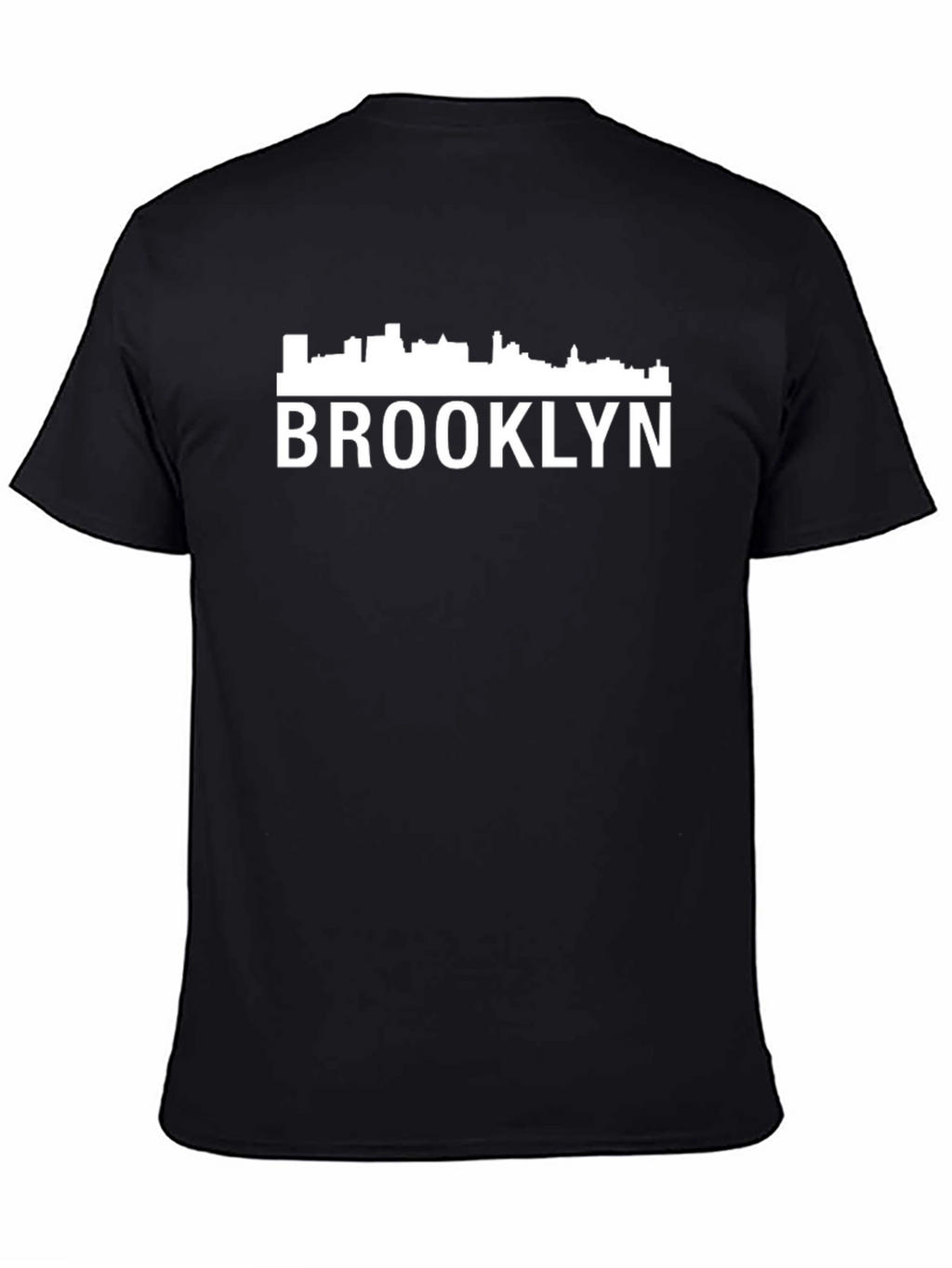 Brooklyn Skyline Graphic Tee - Black