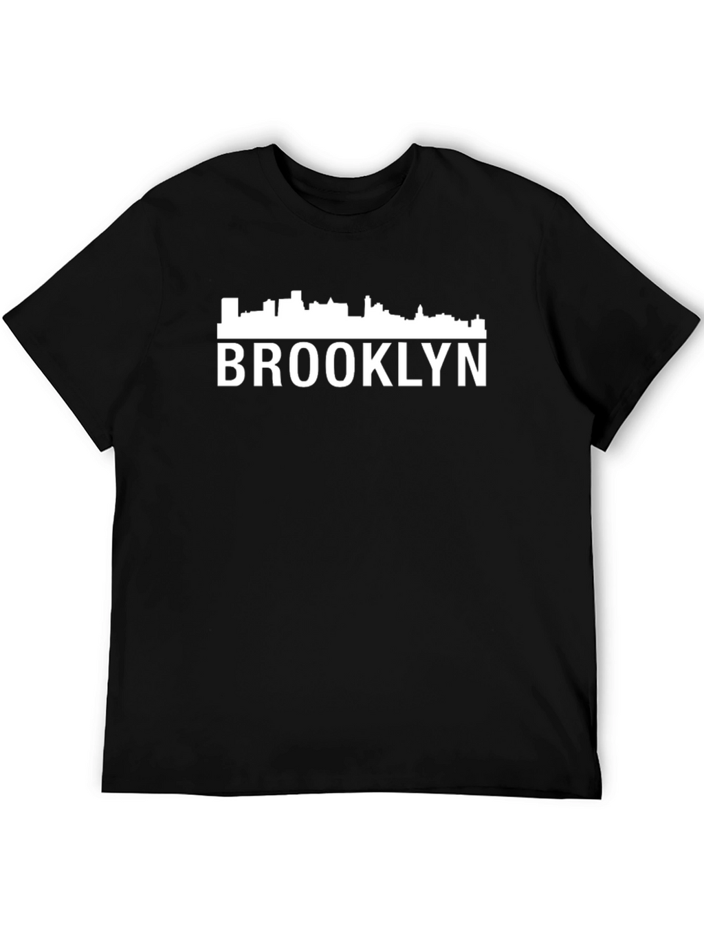 Brooklyn Skyline Graphic Tee - Black