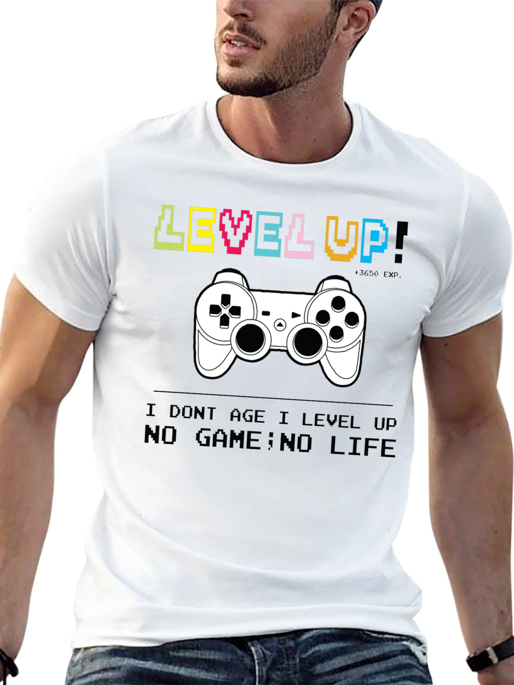 Level Up Gaming T-Shirt - Gamer Style