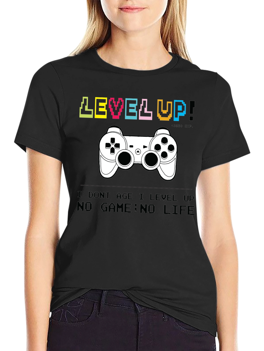 Level Up Gaming T-Shirt - Gamer Style