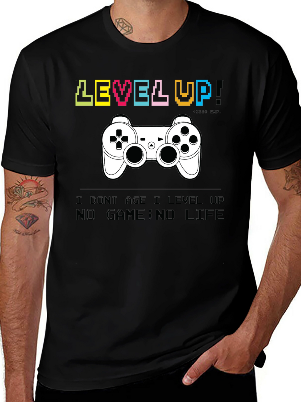 Level Up Gaming T-Shirt - Gamer Style