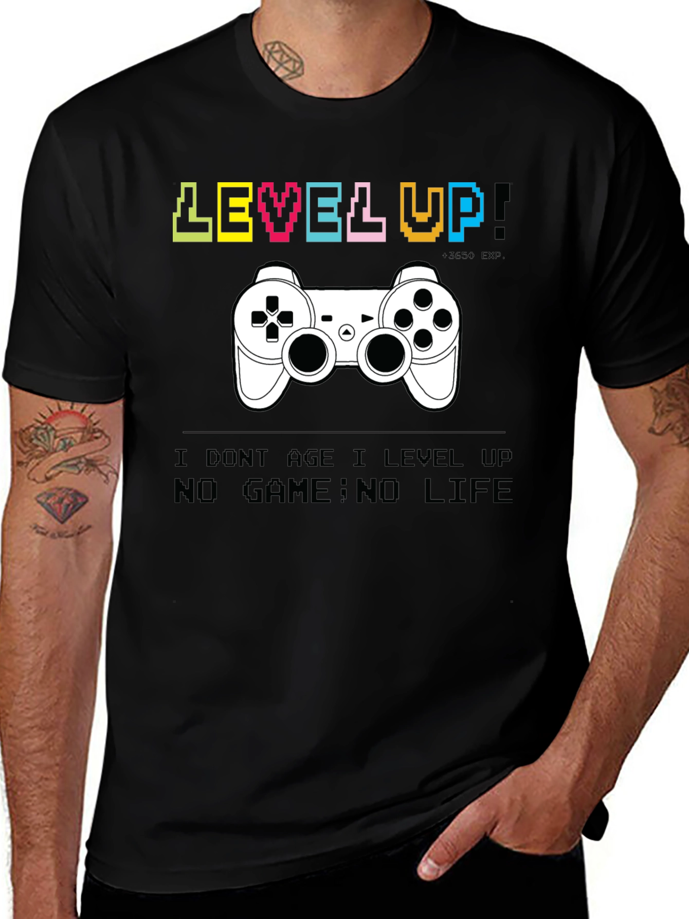 Level Up Gaming T-Shirt - Gamer Style