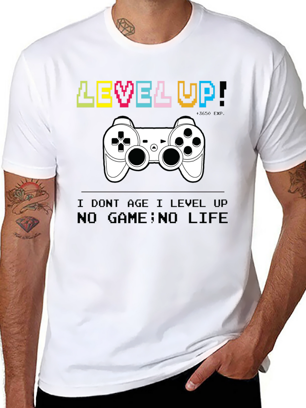 Level Up Gaming T-Shirt - Gamer Style