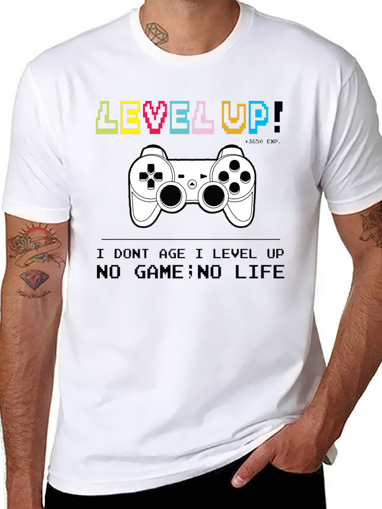 Level Up Gaming T-Shirt - Gamer Style