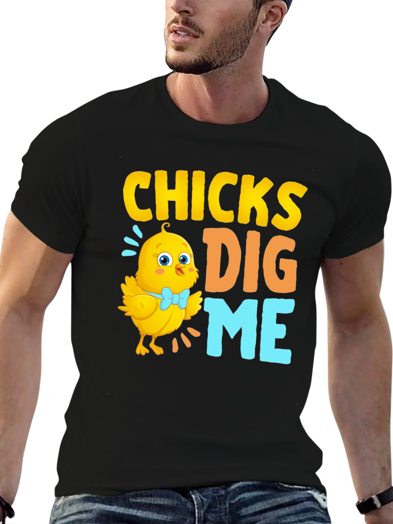 Funny Easter Chick T-Shirt - Chicks Dig Me!