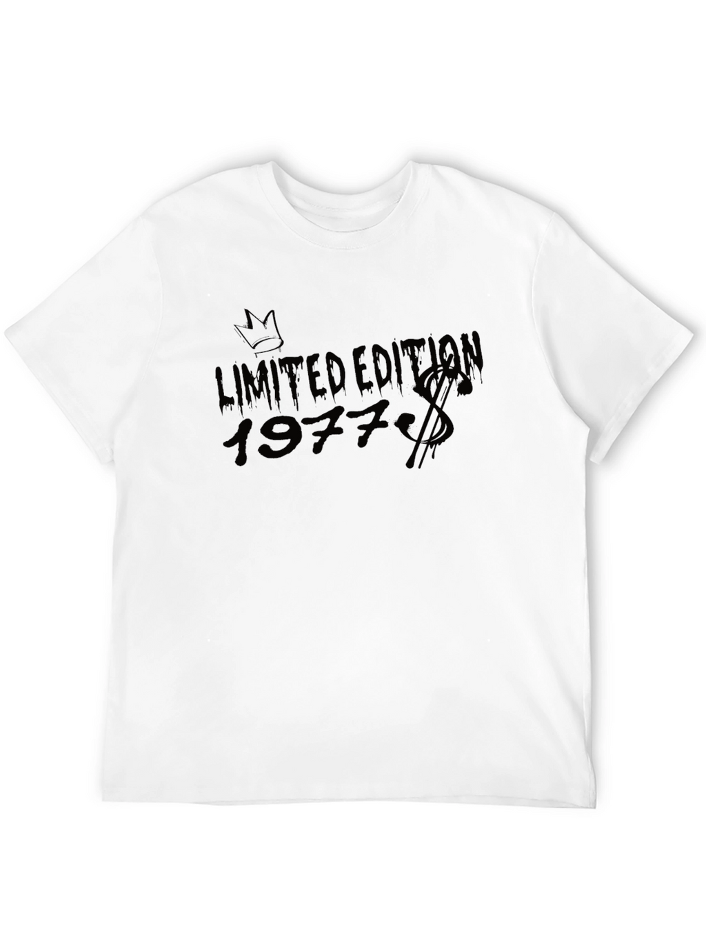 Limited Edition 1977 Graphic Tee - Black