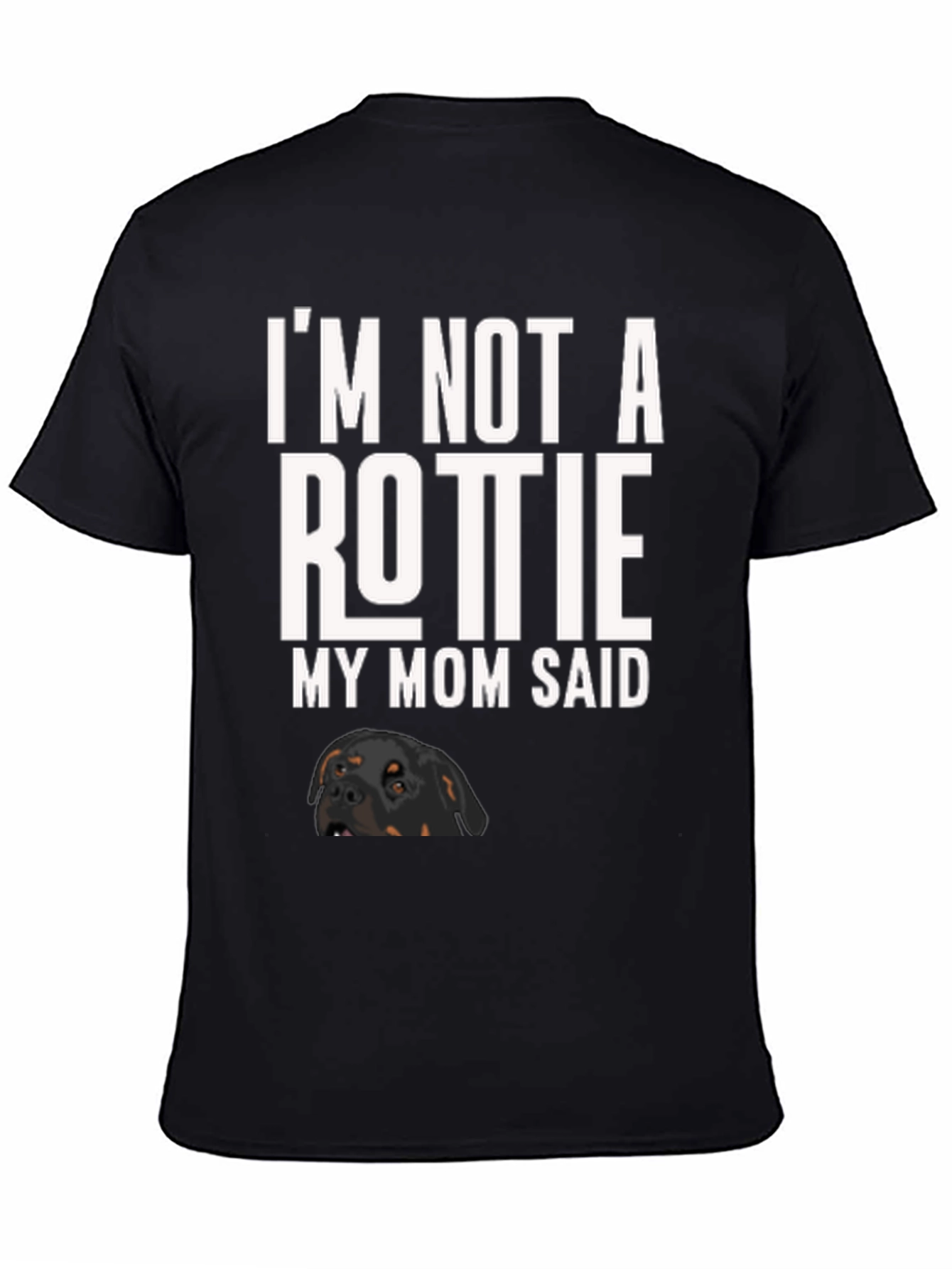 Rottie Mom Graphic Tee - Dog Lover T-Shirt