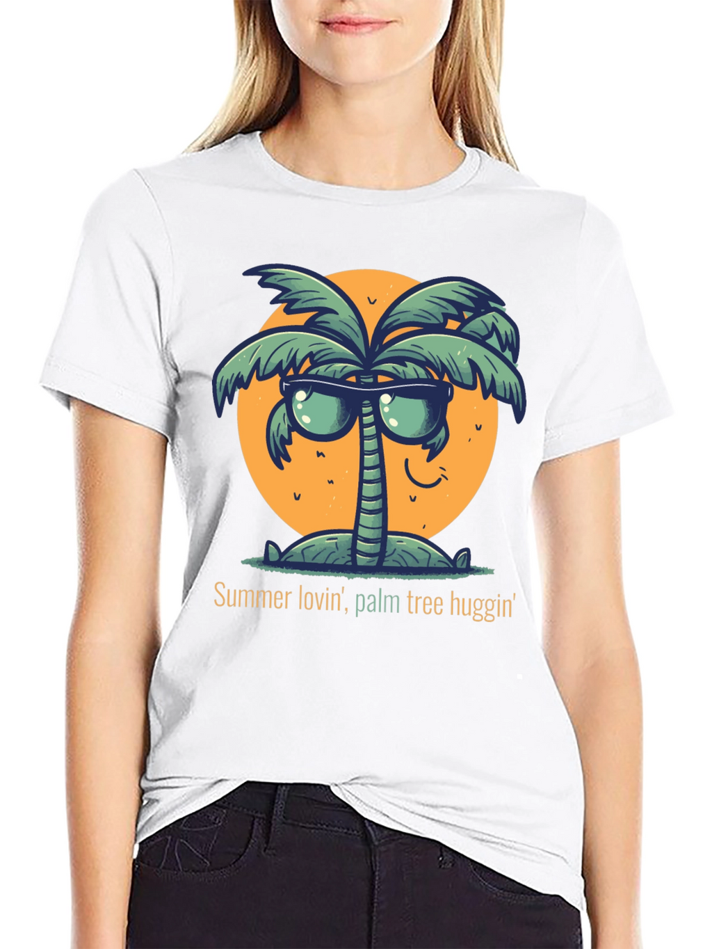 Summer Lovin Palm Tree Huggin T-Shirt