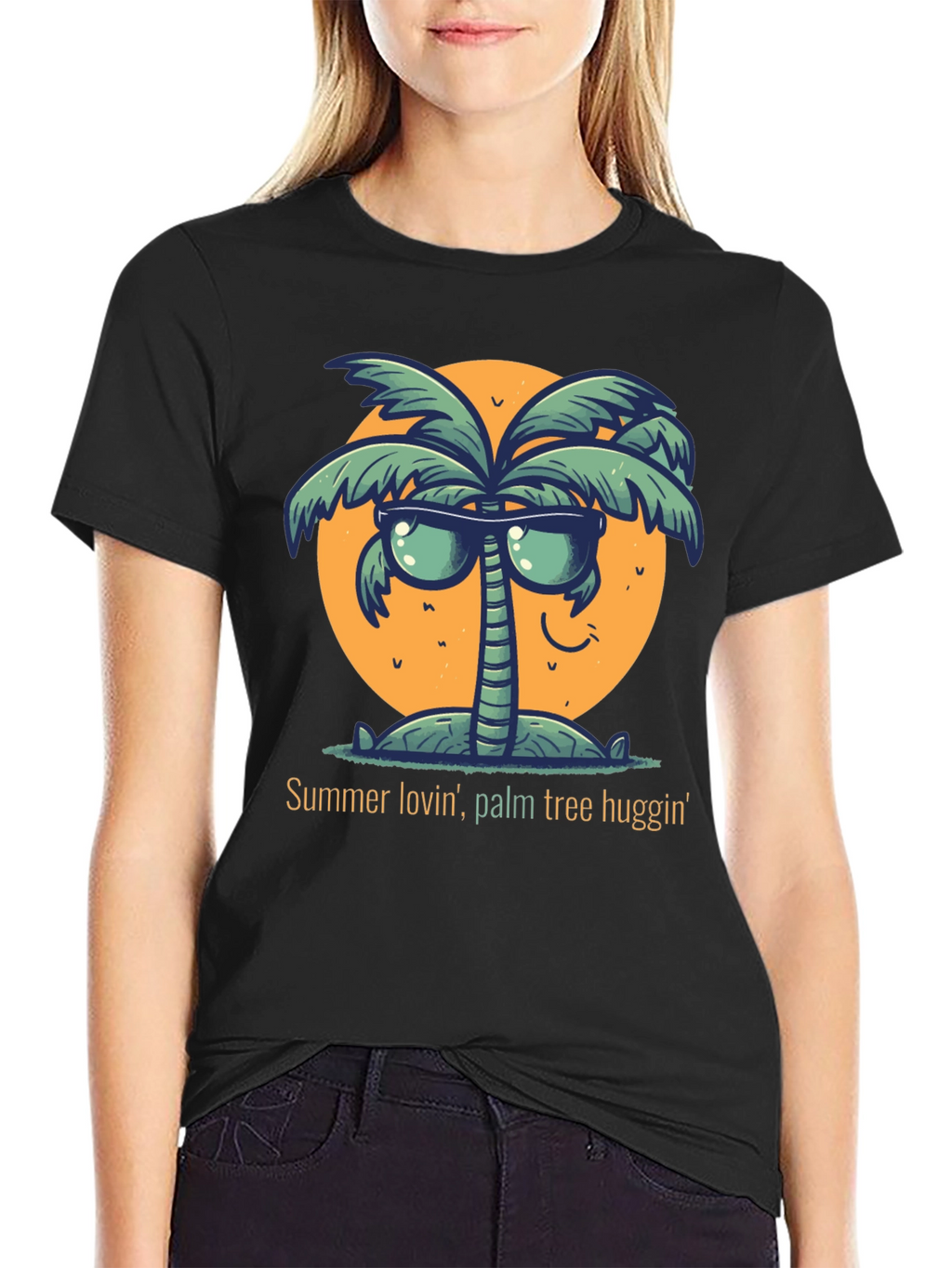 Summer Lovin Palm Tree Huggin T-Shirt
