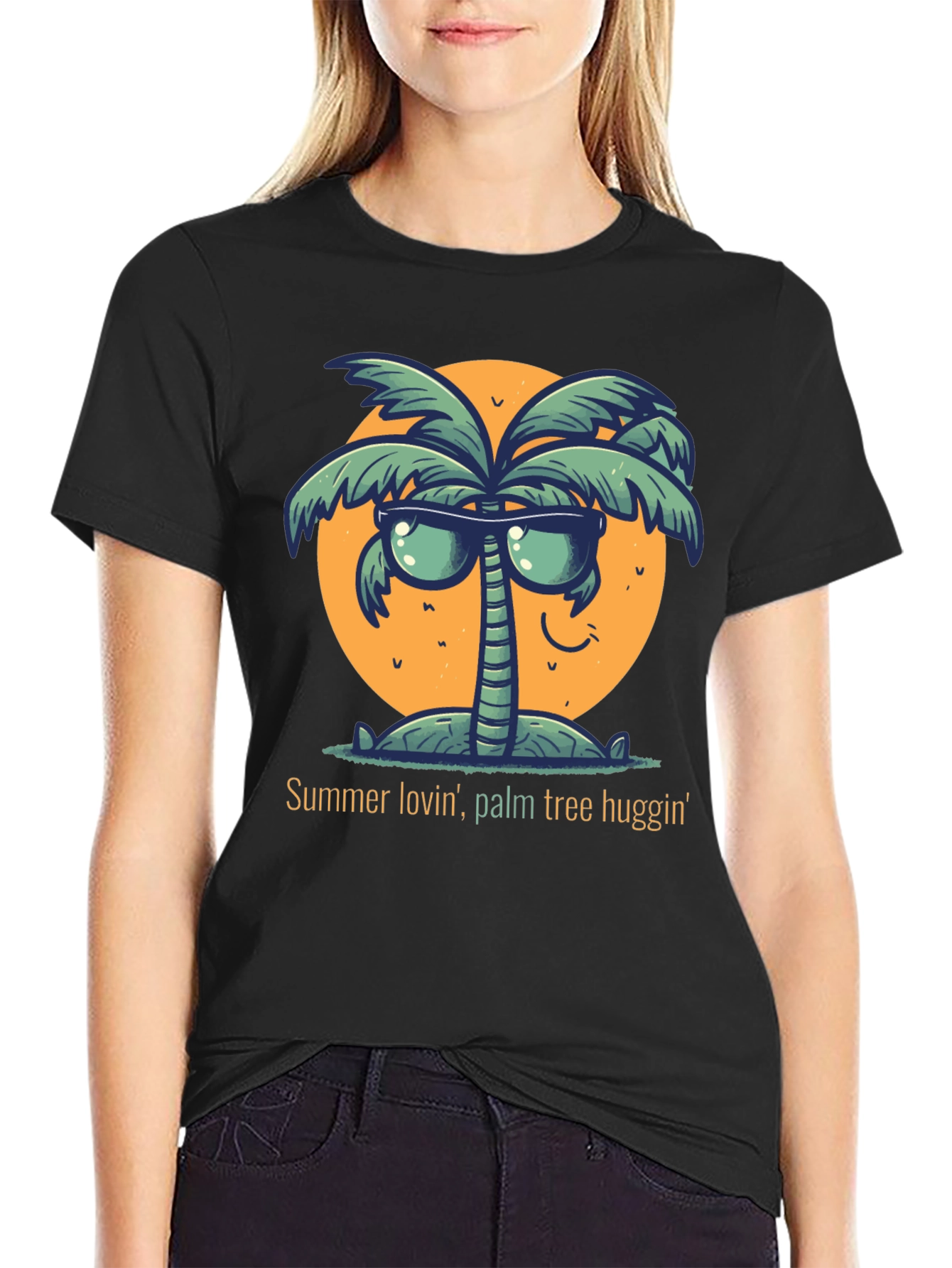 Summer Lovin Palm Tree Huggin T-Shirt