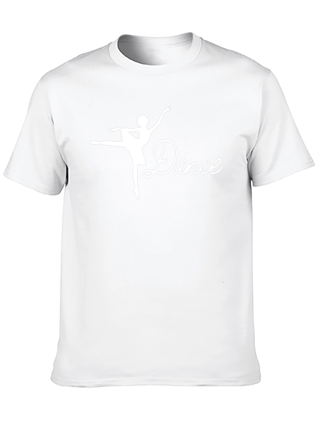 Dance Ballerina Graphic Black T-Shirt
