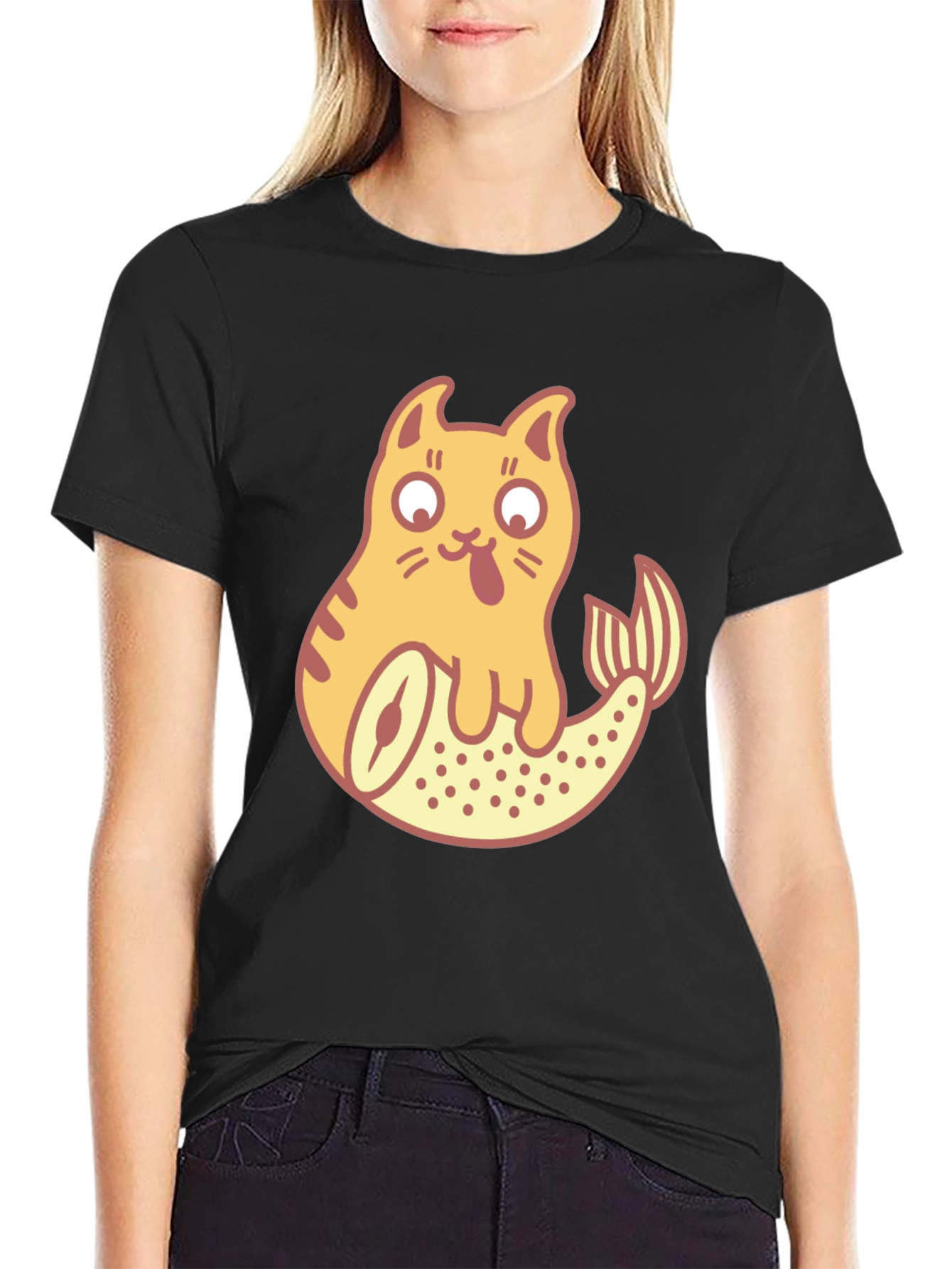 Catfish Graphic T-Shirt - Fun Novelty Tee