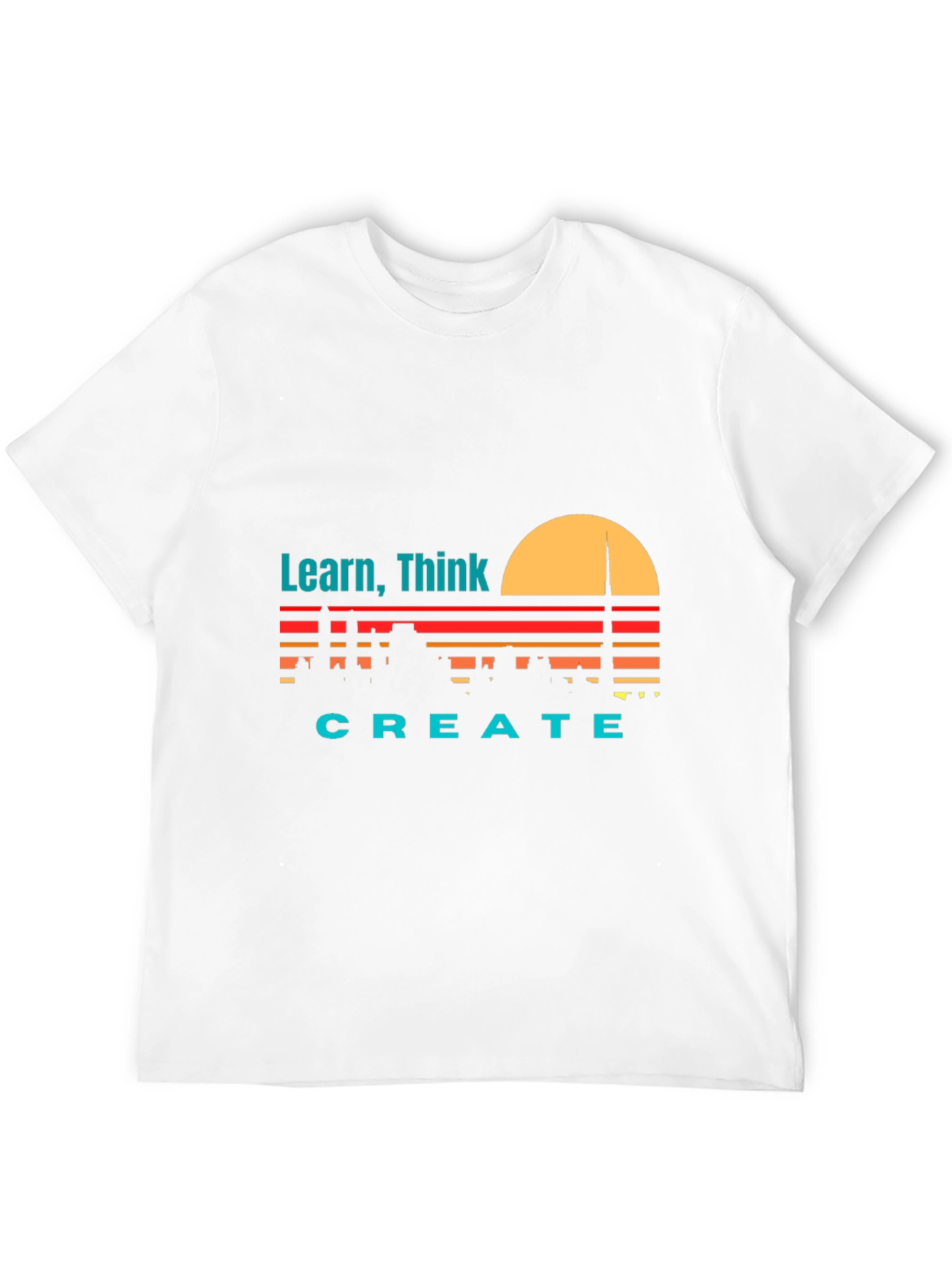 Learn Think Create Graphic Tee