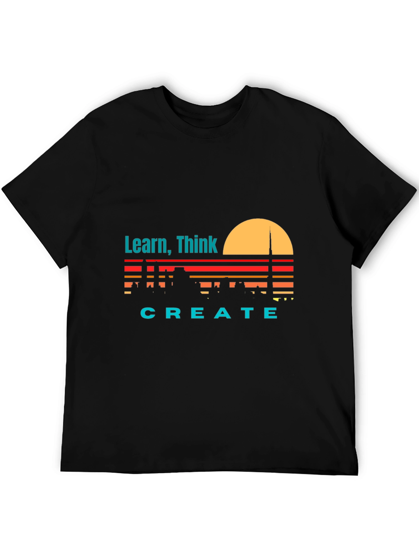 Learn Think Create Graphic Tee