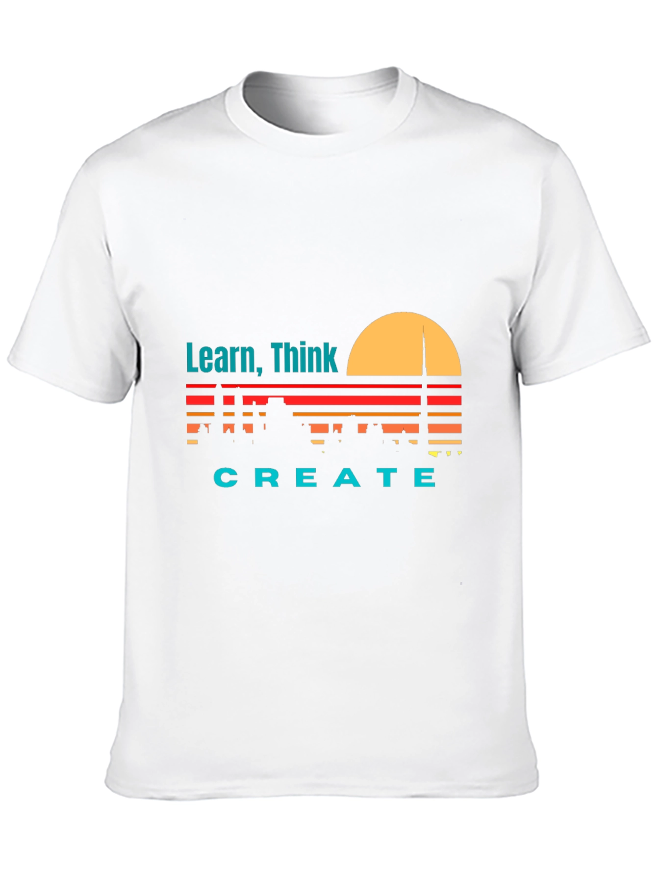 Learn Think Create Graphic Tee