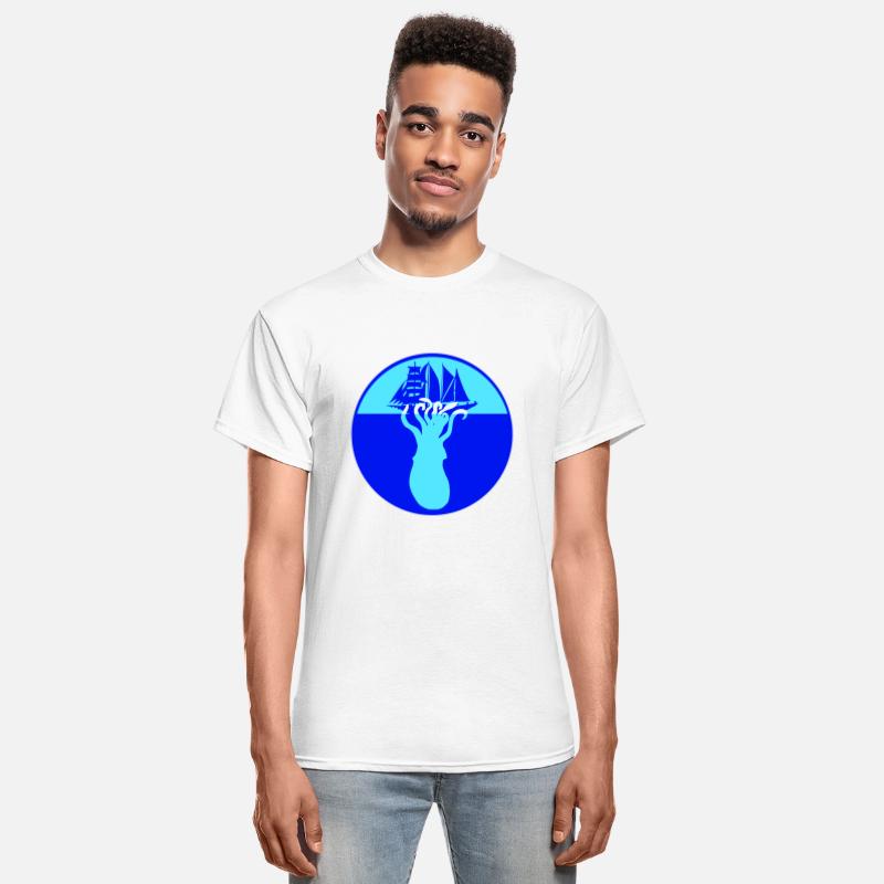 Octopus Ship Attack Sailing Sailboat Sea Monster