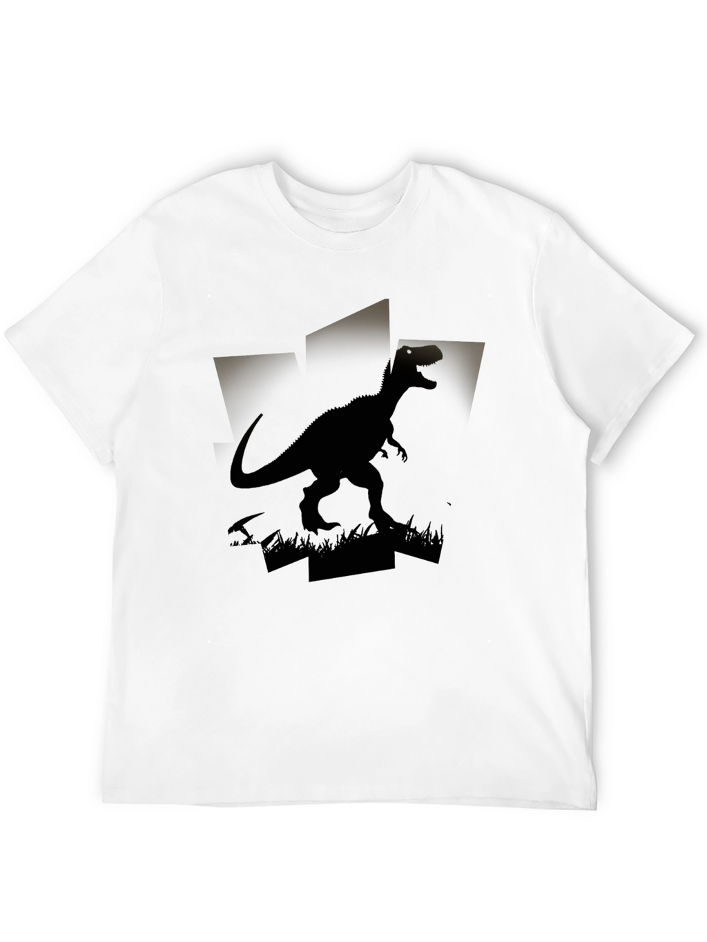 Dinosaur Graphic Black T-Shirt