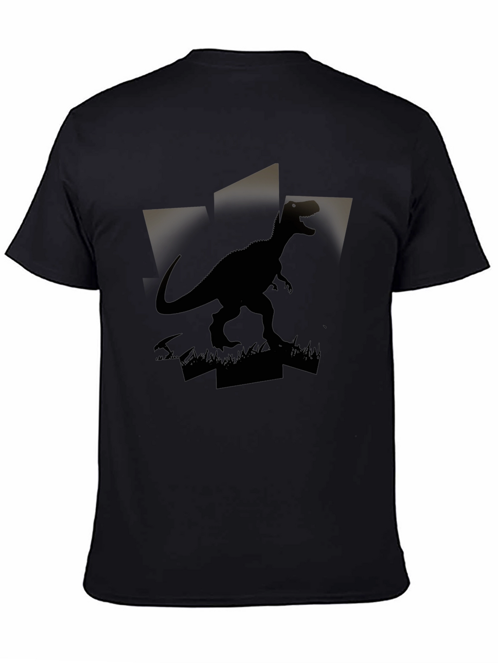 Dinosaur Graphic Black T-Shirt