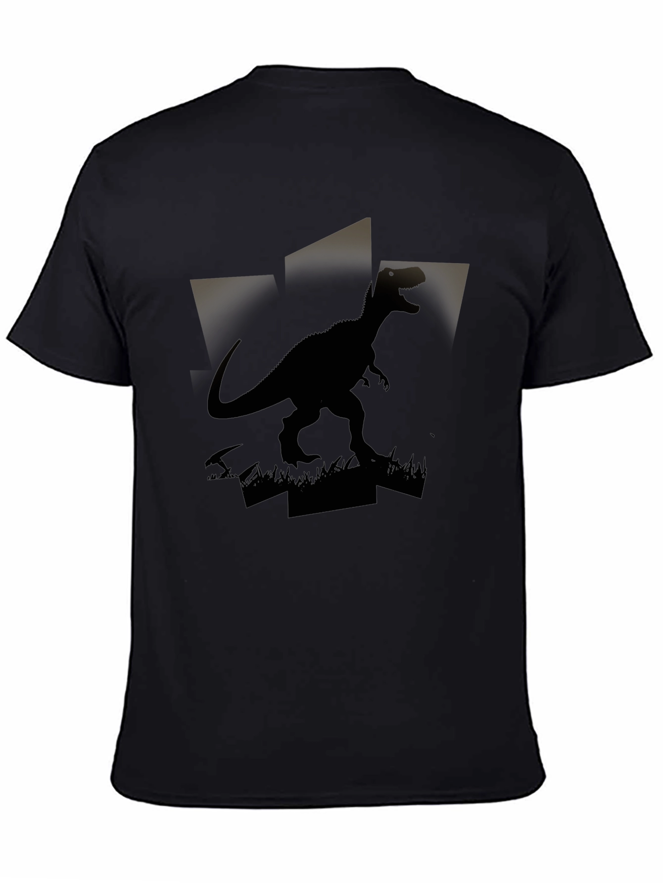 Dinosaur Graphic Black T-Shirt