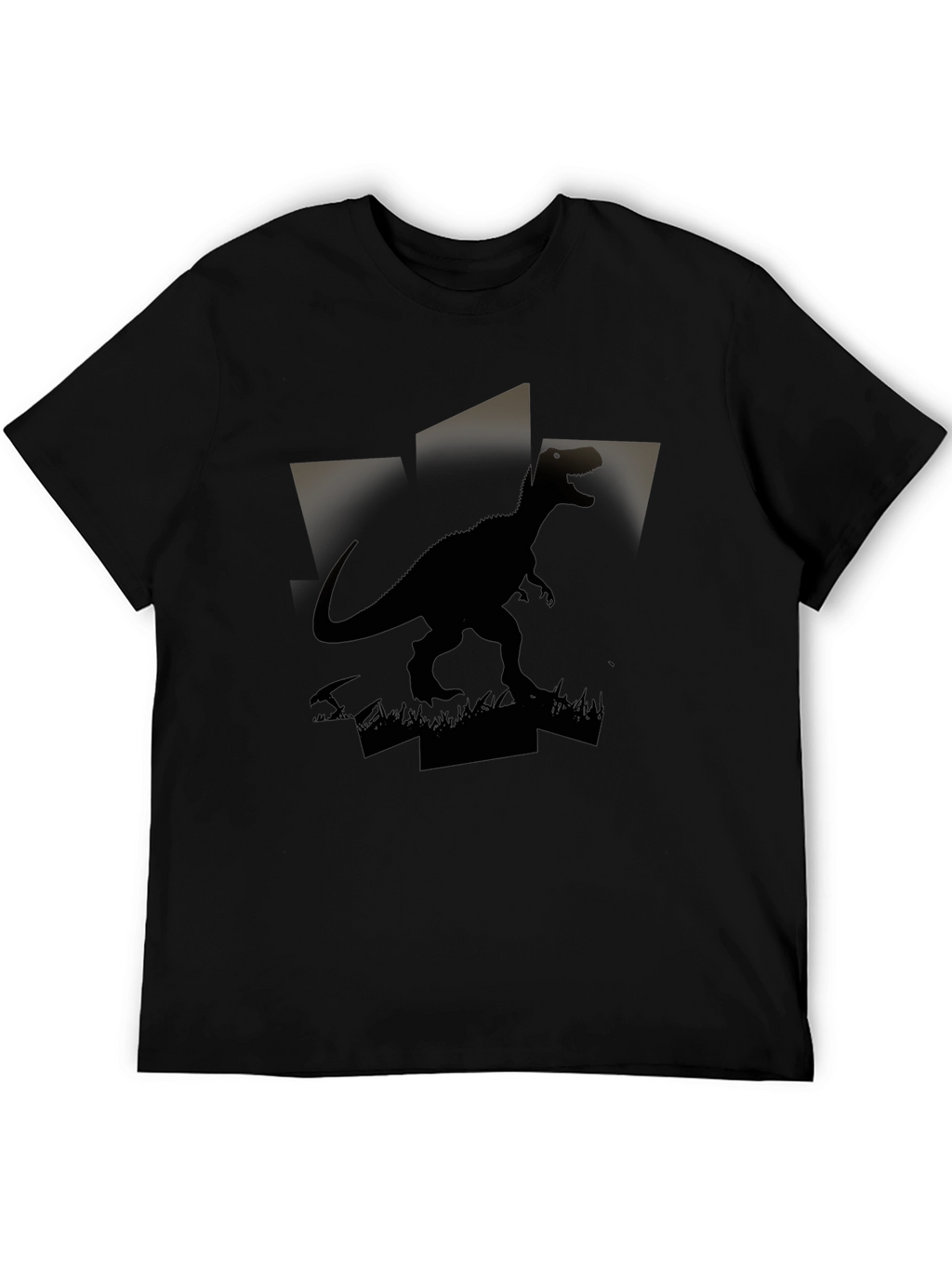 Dinosaur Graphic Black T-Shirt