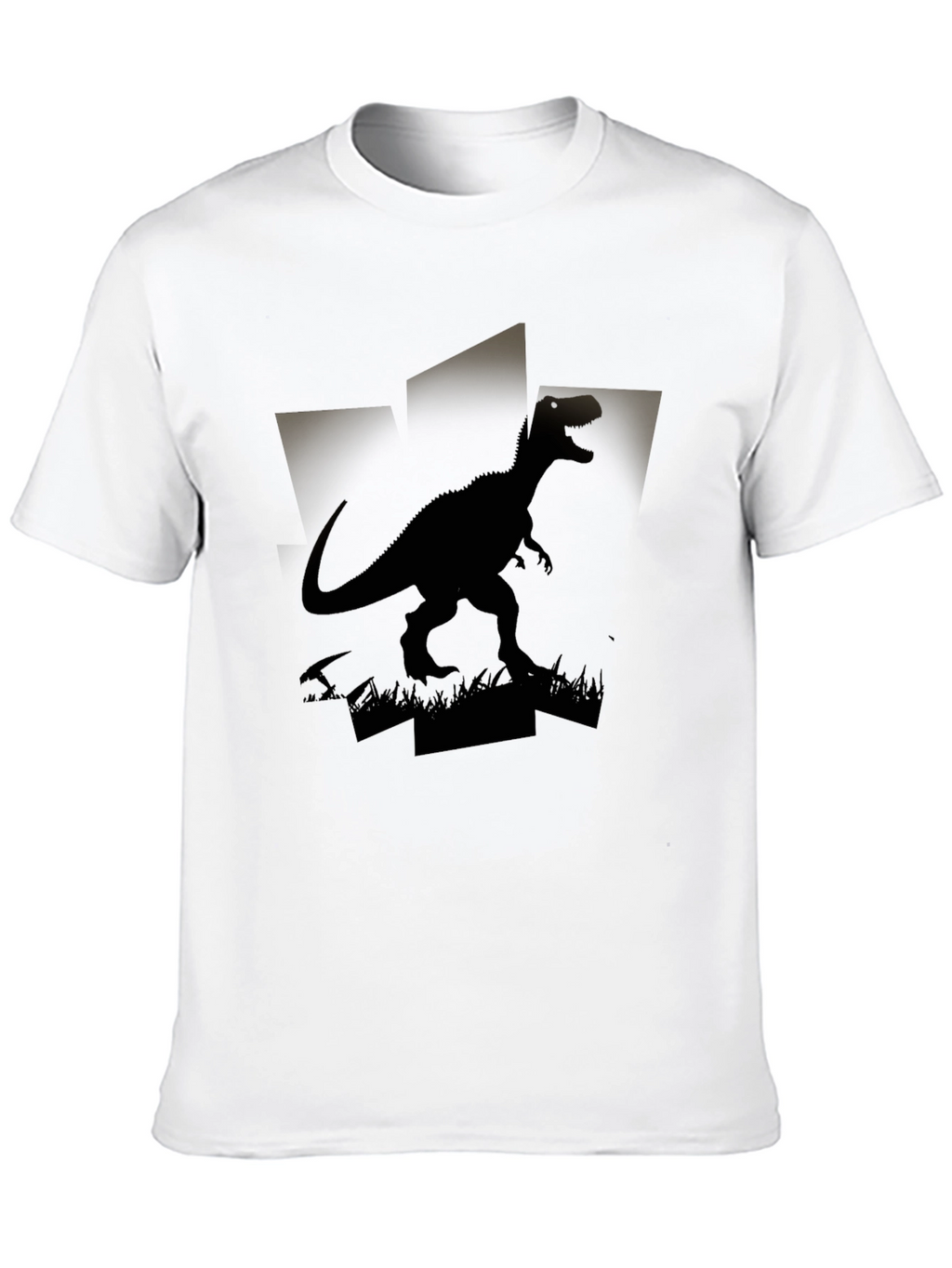 Dinosaur Graphic Black T-Shirt