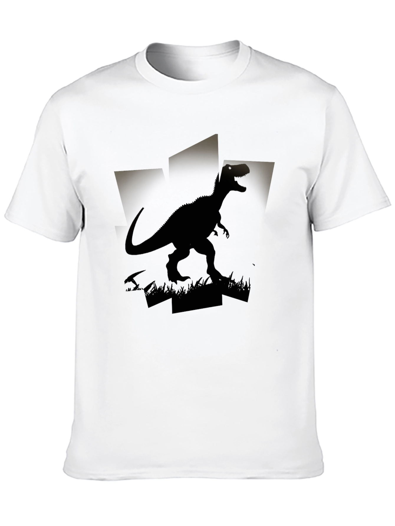 Dinosaur Graphic Black T-Shirt