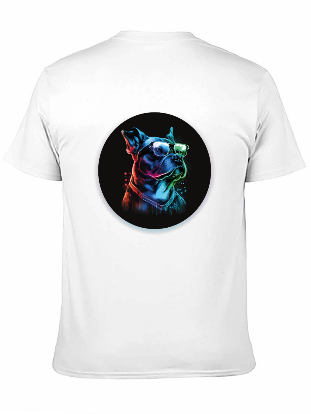 Dog with Glasses Graphic Tee