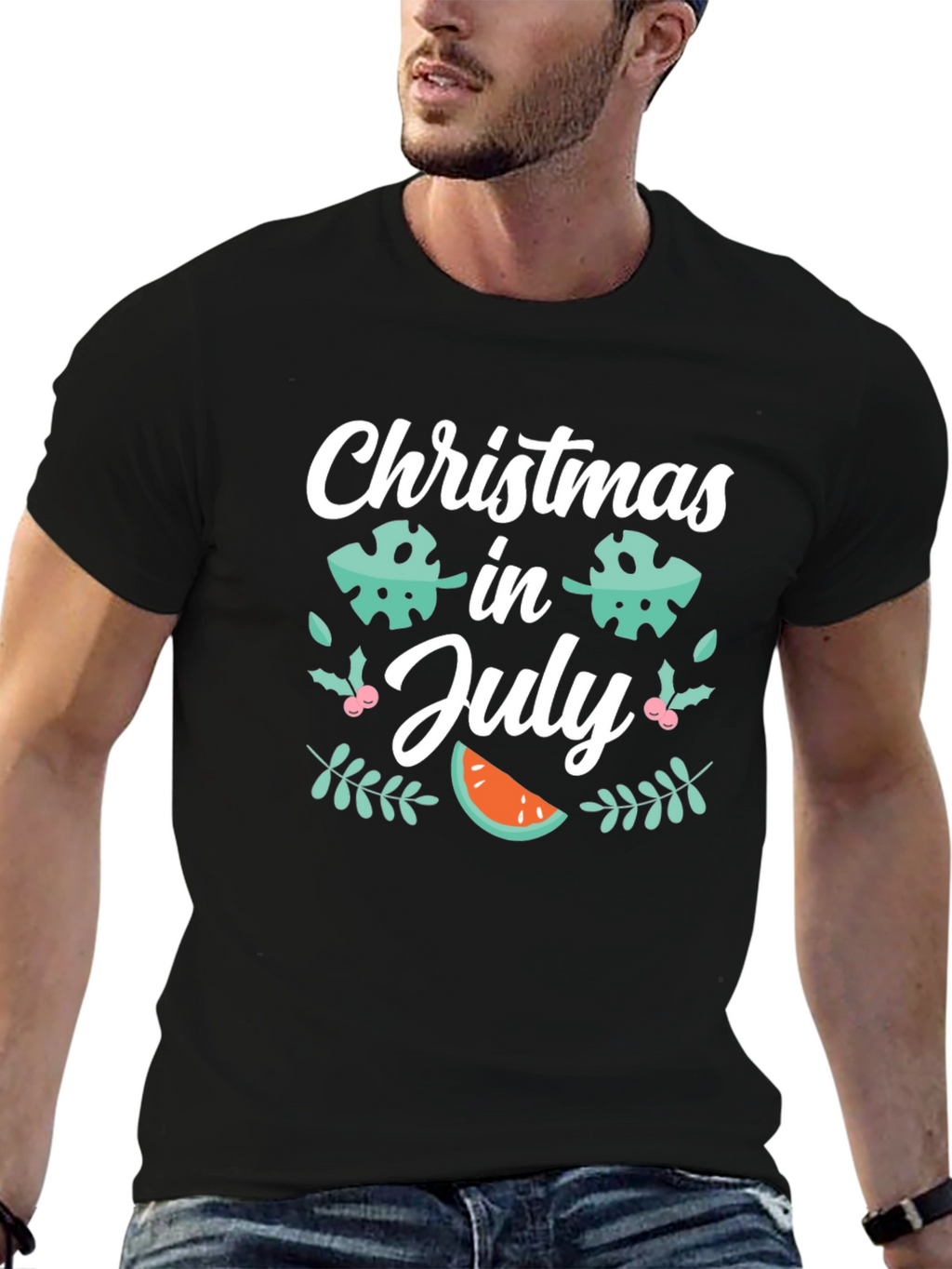 Christmas in July Graphic Tee