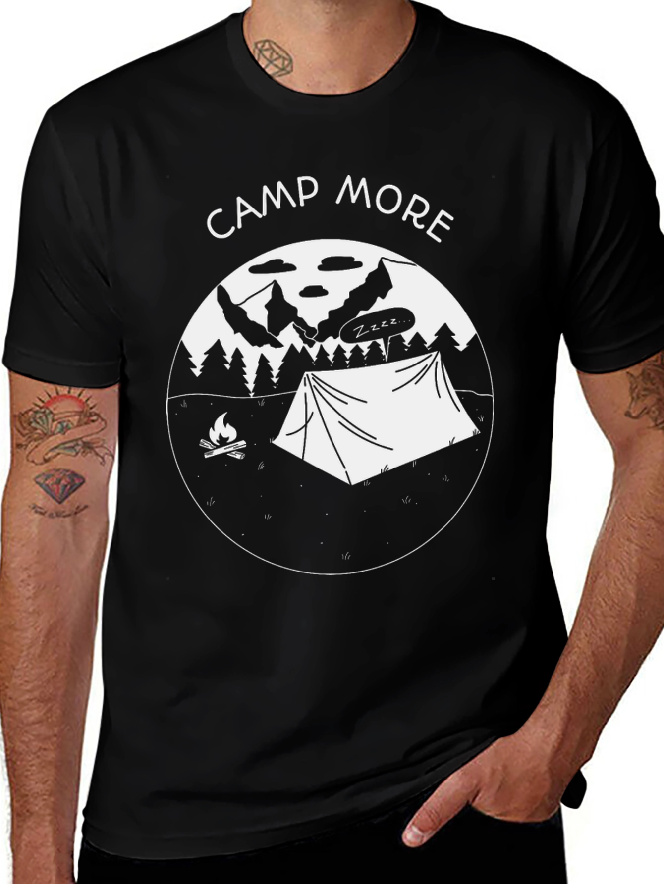 Camp More Graphic T-Shirt