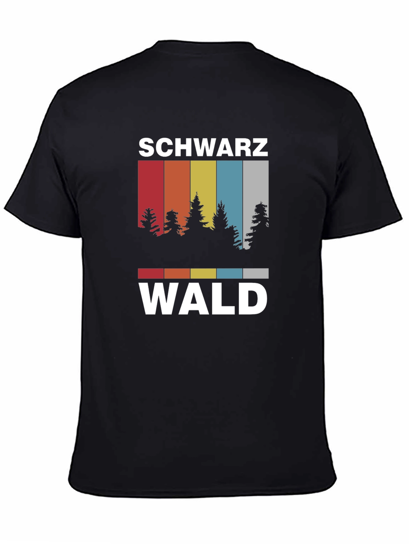 Schwarzwald T-Shirt Vintage Style Black Forest Tee