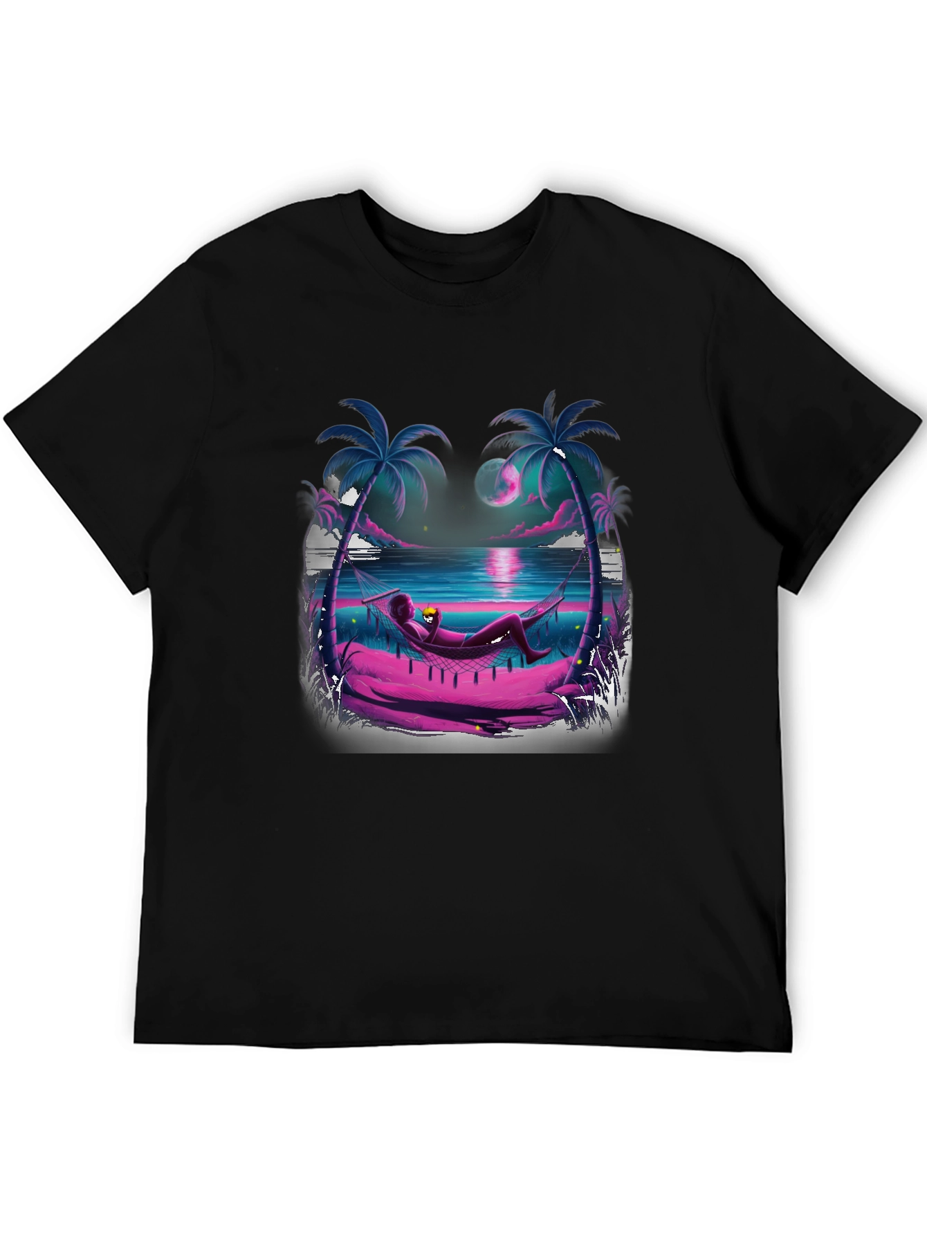 Tropical Hammock T-Shirt - Relax in Style