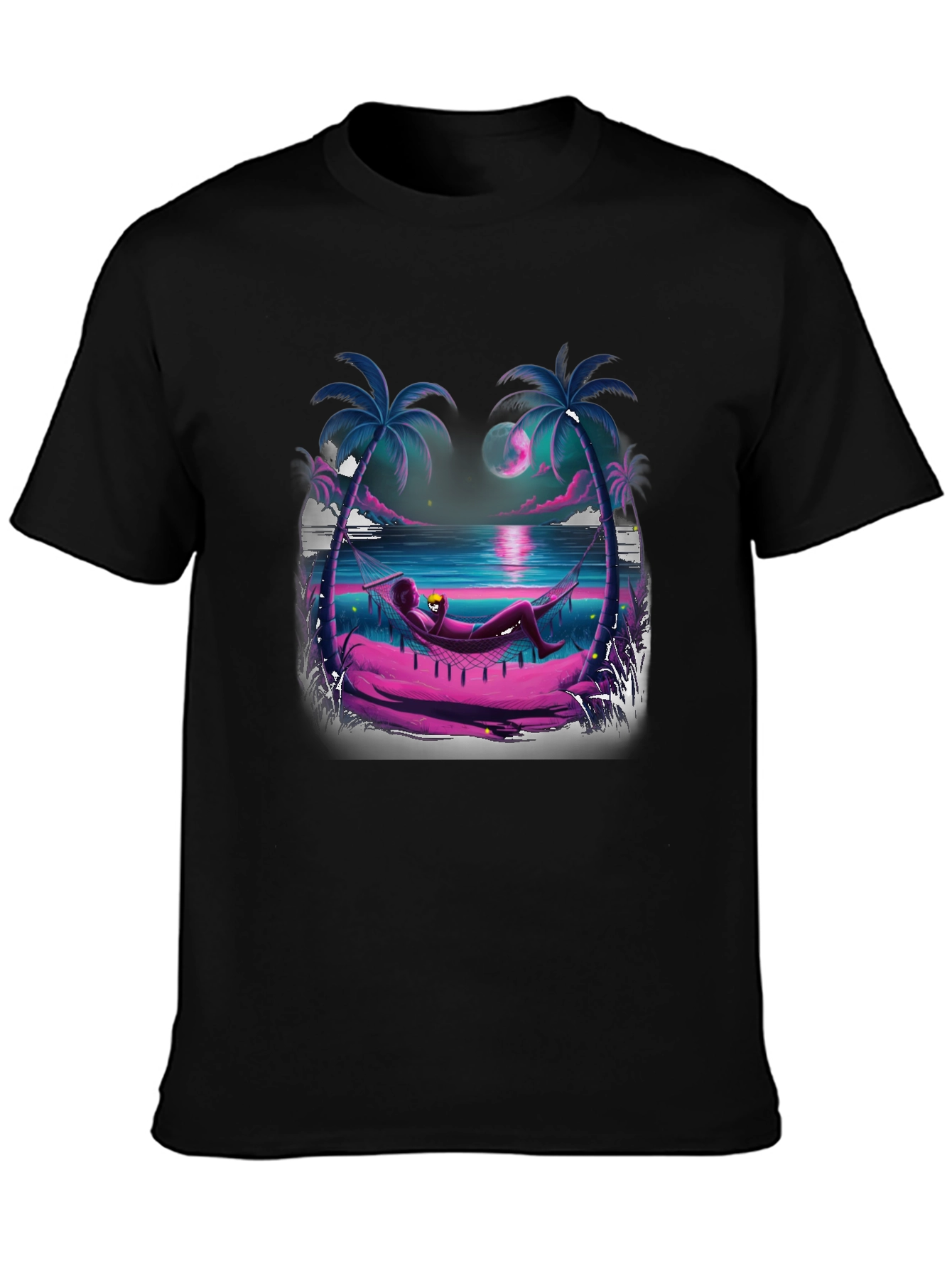 Tropical Hammock T-Shirt - Relax in Style