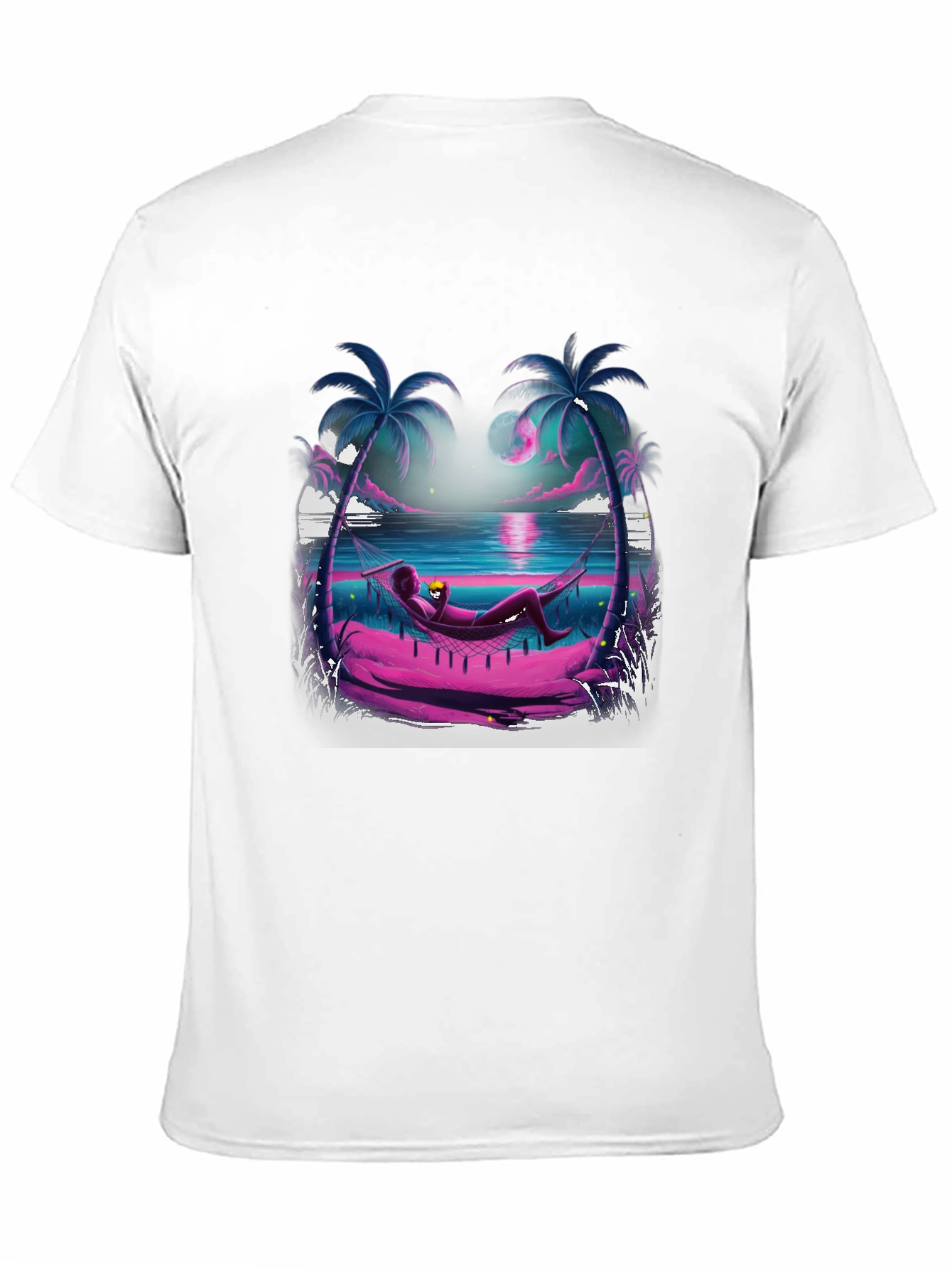 Tropical Hammock T-Shirt - Relax in Style